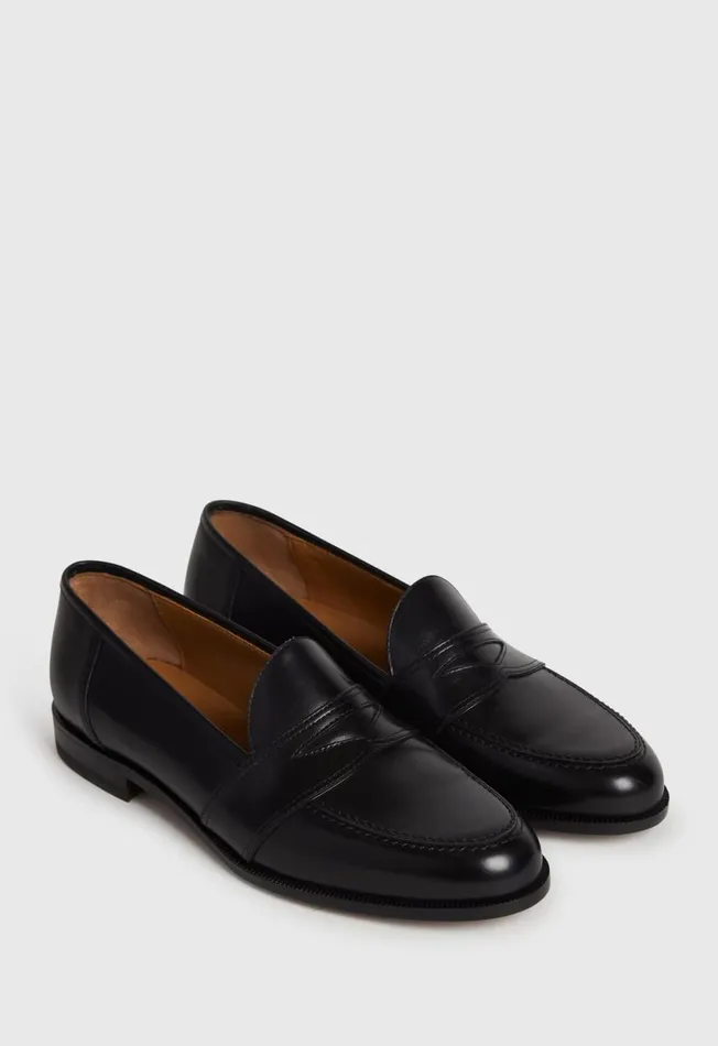 Paul Stuart Loafers Menx27s Footwear 8211 Black Lee Penny Loafer 8211 Paul Stuart Tdmoro Calf 8211 Men Paul Stuart Loafers Menx27s Footwear 8211 Black Lee Penny Loafer 8211 Paul Stuart Tdmoro Calf 8211 Men