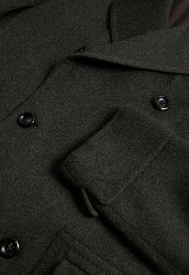 Paul Stuart Outerwear Double Breasted Military Style Wool Coat Olive 8211 Men Paul Stuart Outerwear Double Breasted Military Style Wool Coat Olive 8211 Men