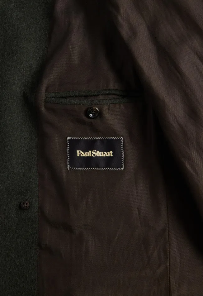 Paul Stuart Outerwear Double Breasted Military Style Wool Coat Olive 8211 Men Paul Stuart Outerwear Double Breasted Military Style Wool Coat Olive 8211 Men