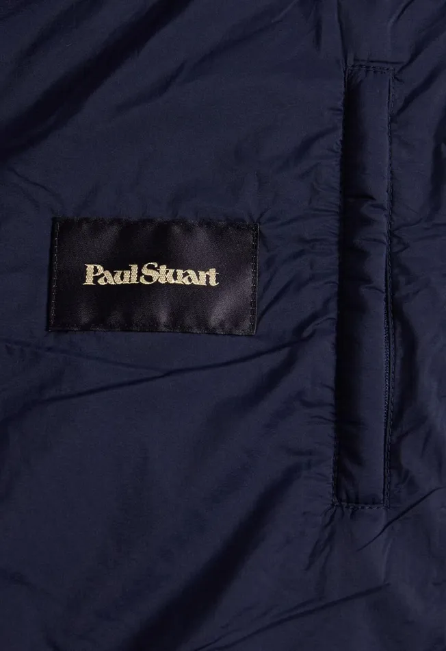 Paul Stuart Outerwear Nylon Zip Vest Navy 8211 Men Paul Stuart Outerwear Nylon Zip Vest Navy 8211 Men