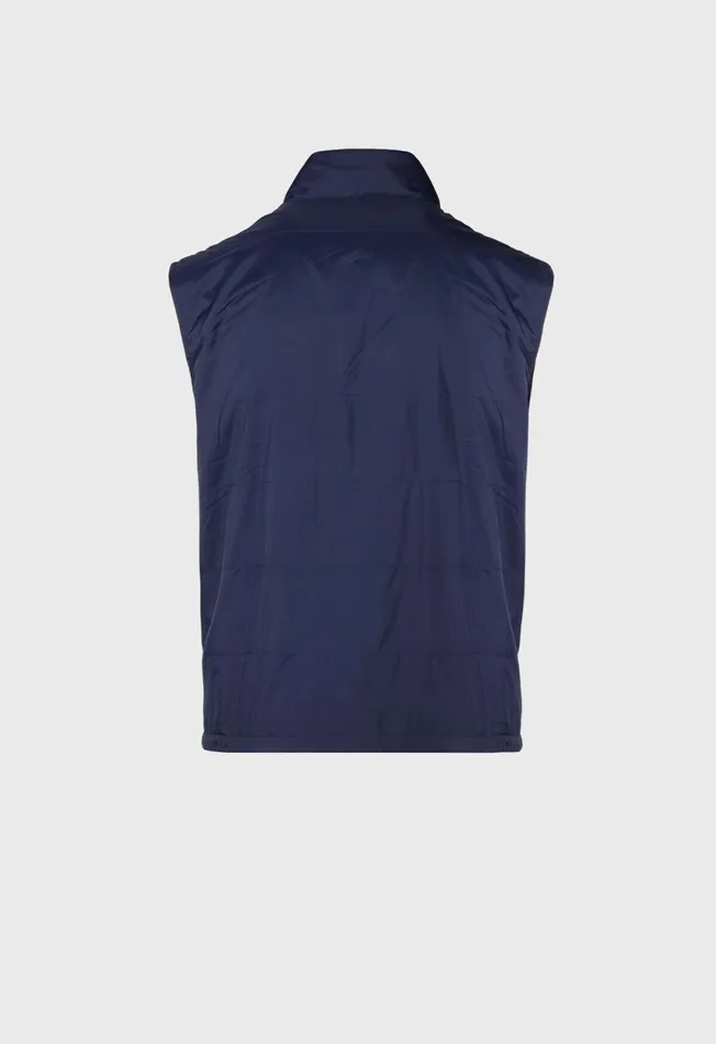 Paul Stuart Outerwear Nylon Zip Vest Navy 8211 Men Paul Stuart Outerwear Nylon Zip Vest Navy 8211 Men