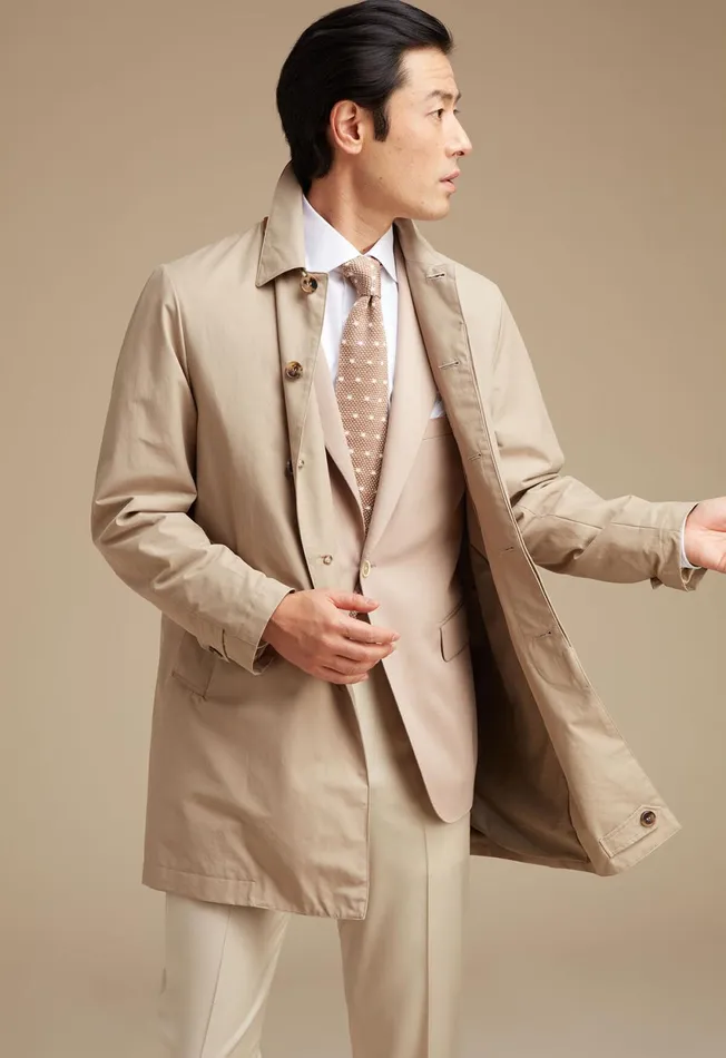 Paul Stuart Outerwear Tailored Fit Raincoat Khaki 8211 Men Paul Stuart Outerwear Tailored Fit Raincoat Khaki 8211 Men