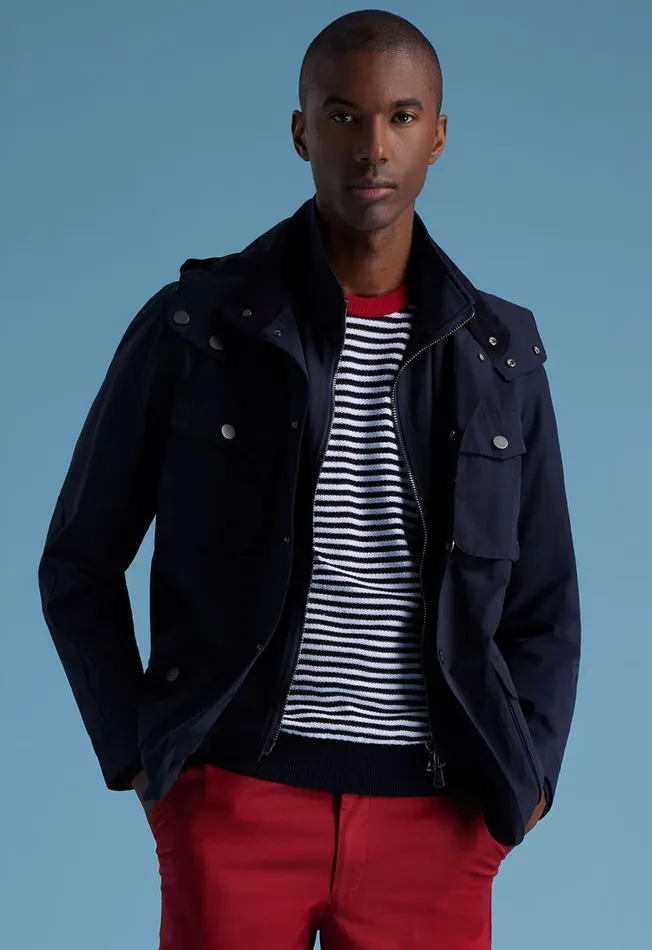 Paul Stuart Outerwear Technical Gaberdine Jacket Navy 8211 Men Paul Stuart Outerwear Technical Gaberdine Jacket Navy 8211 Men