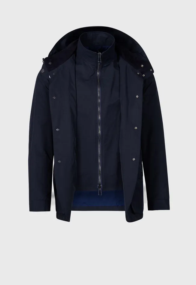 Paul Stuart Outerwear Technical Gaberdine Jacket Navy 8211 Men Paul Stuart Outerwear Technical Gaberdine Jacket Navy 8211 Men