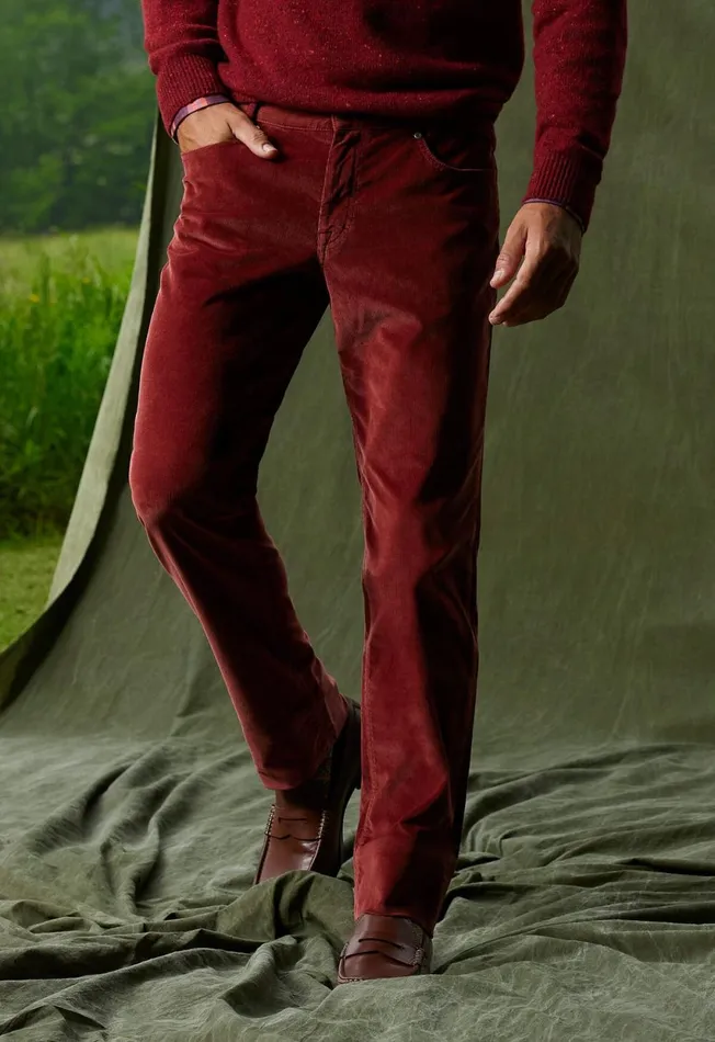 Paul Stuart Pants and Shorts Menx27s Five Pocket Corduroy Pants In Rust 8211 Paul Stuart Chocolate 8211 Men Paul Stuart Pants and Shorts Menx27s Five Pocket Corduroy Pants In Rust 8211 Paul Stuart Chocolate 8211 Men