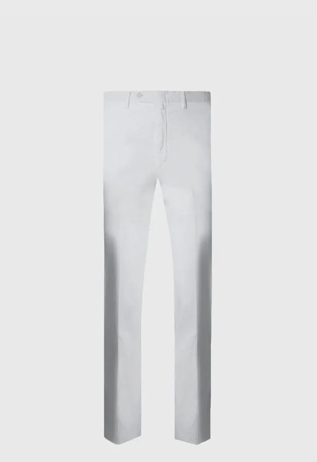 Paul Stuart Pants Cotton and Silk Garment Dyed Trouser Lemon 8211 Men