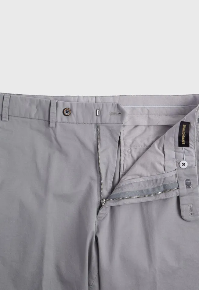 Paul Stuart Pants Cotton Plain Front Newton Pant Silver 8211 Men Paul Stuart Pants Cotton Plain Front Newton Pant Silver 8211 Men