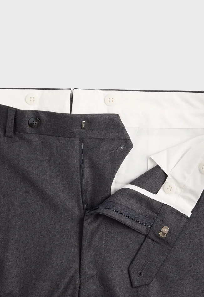 Paul Stuart Pants James Fit Wool Dress Pant Grey 8211 Men