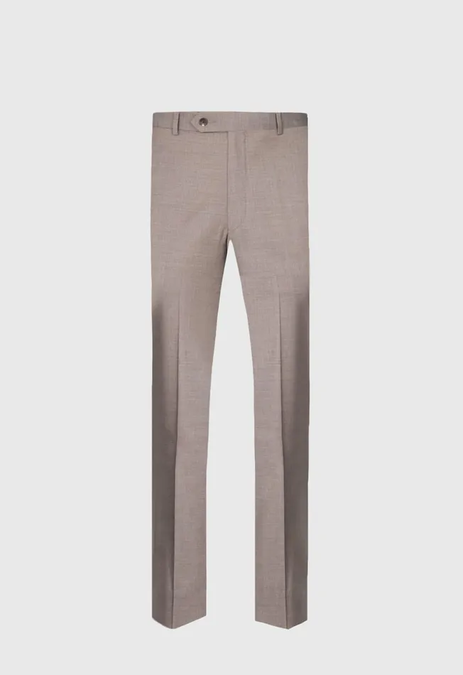 Paul Stuart Pants James Fit Wool Dress Trouser Mink 8211 Men