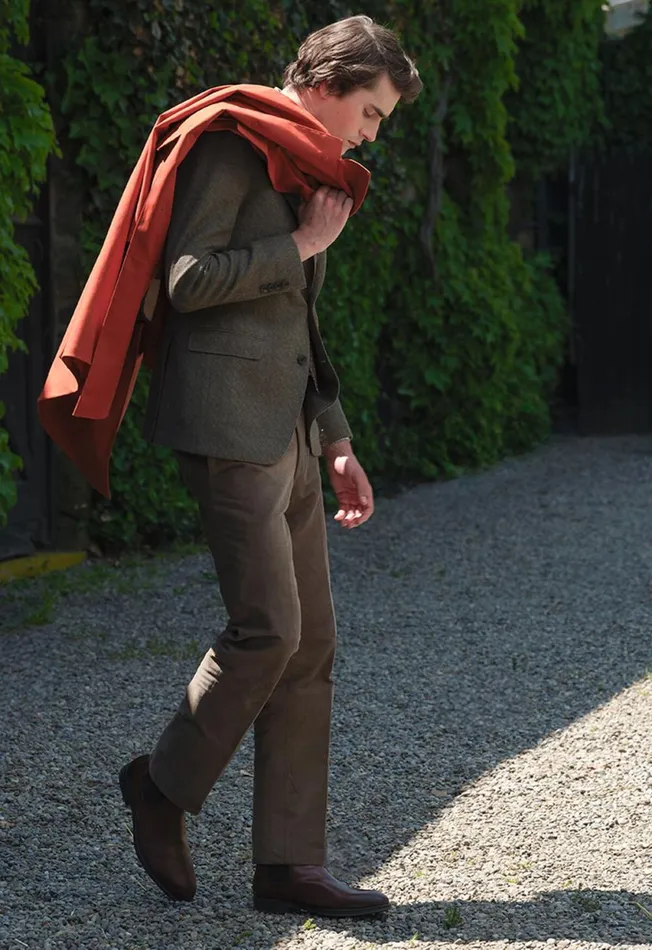 Paul Stuart Pants James Horizontal Corduroy Trouser Aubergine 8211 Men Paul Stuart Pants James Horizontal Corduroy Trouser Aubergine 8211 Men