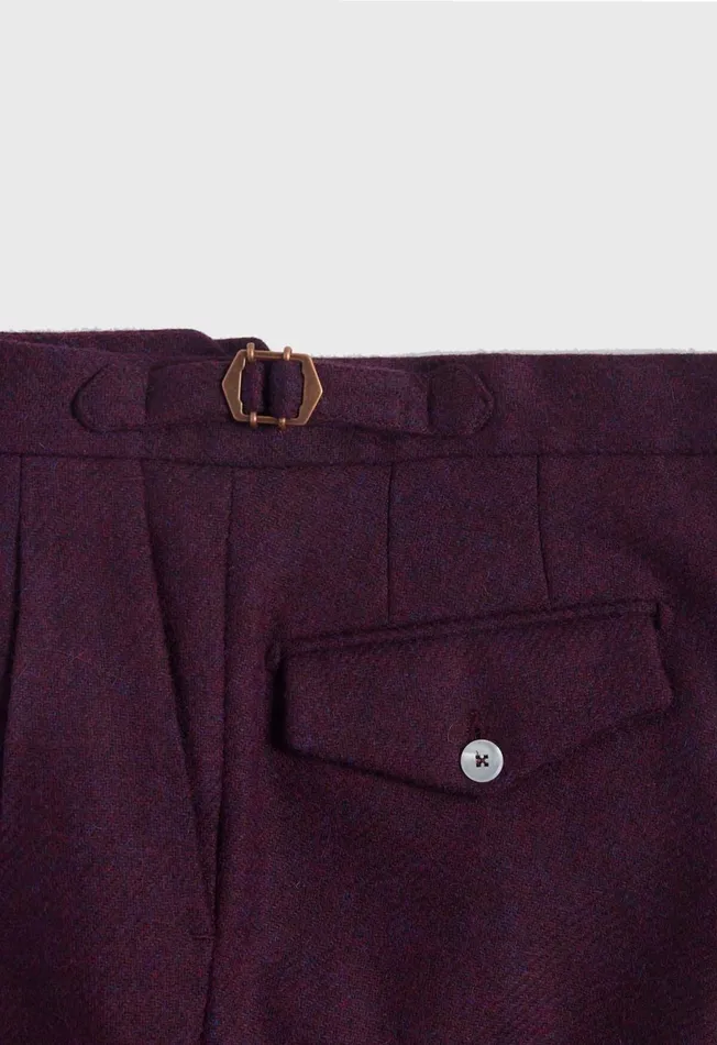 Paul Stuart Pants Shetland Wool French Pleat Trouser Crimson 8211 Men Paul Stuart Pants Shetland Wool French Pleat Trouser Crimson 8211 Men