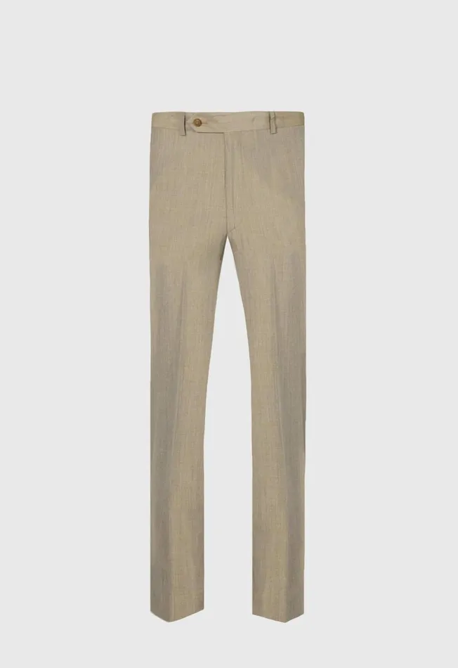 Paul Stuart Pants Silk Plain Front Dress Trouser Sage 8211 Men