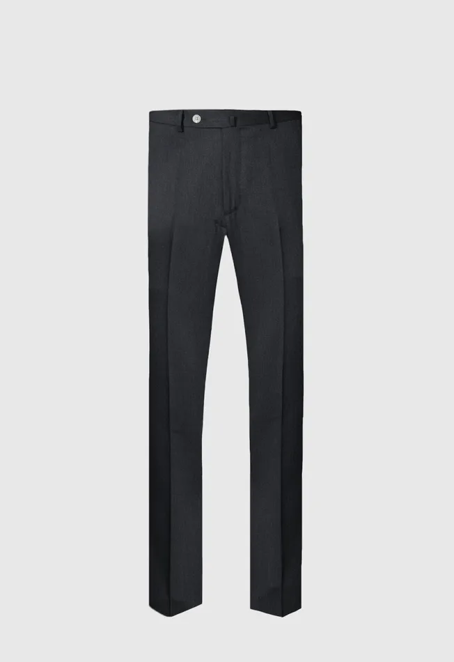 Paul Stuart Pants Soft Wool Twill Trouser Charcoal 8211 Men