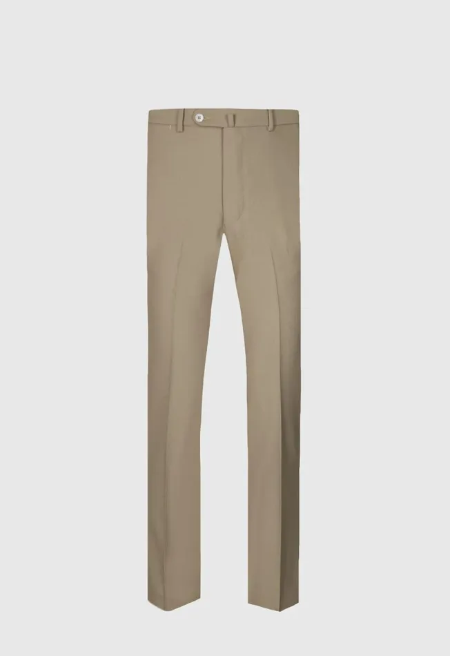 Paul Stuart Pants Wool Twill Trouser Brown 8211 Men