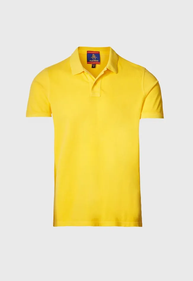 Paul Stuart Polos Cotton Polo Blue 8211 Men