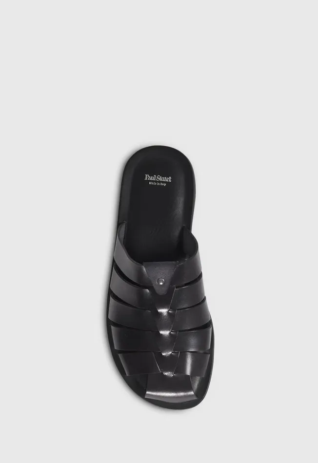 Paul Stuart Sandals Paradiso Leather Fisherman Sandal Black 8211 Men Paul Stuart Sandals Paradiso Leather Fisherman Sandal Black 8211 Men