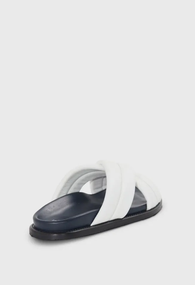 Paul Stuart Sandals Porto Leather Crossover Slide Cocco 8211 Men Paul Stuart Sandals Porto Leather Crossover Slide Cocco 8211 Men