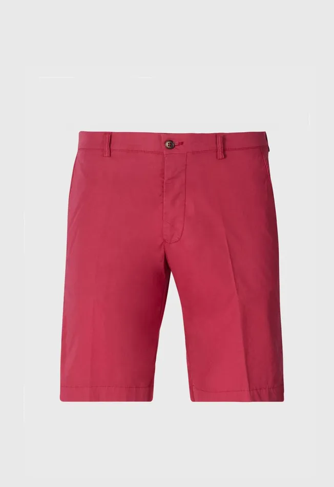 Paul Stuart Shorts and Swim Trunks Cotton Bermuda Short Blue 8211 Men