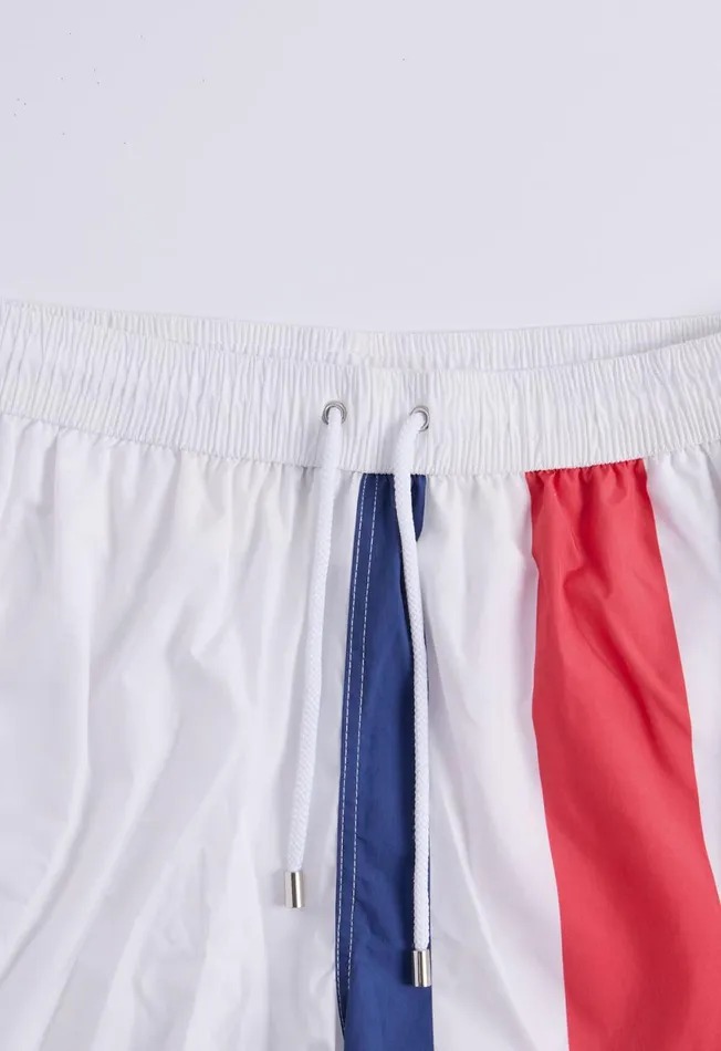 Paul Stuart Shorts and Swim Trunks Printed Flag Swim Shorts Navyred 8211 Men Paul Stuart Shorts and Swim Trunks Printed Flag Swim Shorts Navyred 8211 Men