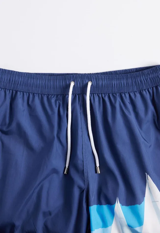 Paul Stuart Shorts and Swim Trunks Sailboat Swim Trunk Navy 8211 Men Paul Stuart Shorts and Swim Trunks Sailboat Swim Trunk Navy 8211 Men