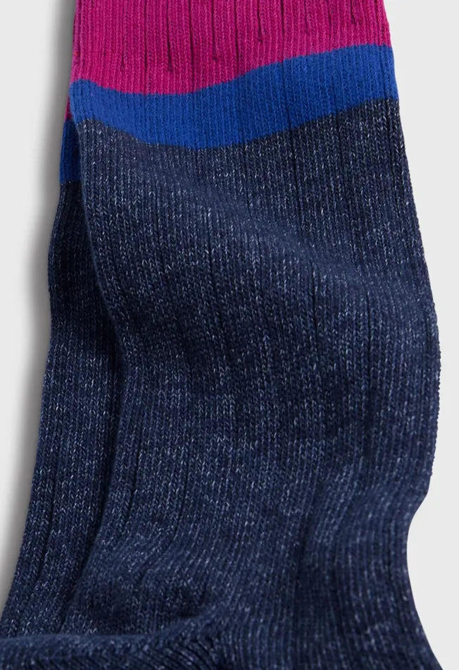 Paul Stuart Socks Cotton Denim Melange Sport Sock Berry 8211 Men Paul Stuart Socks Cotton Denim Melange Sport Sock Berry 8211 Men