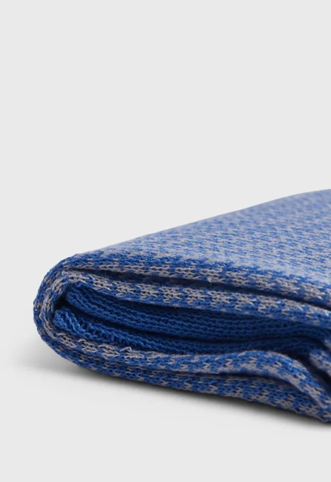 Paul Stuart Socks Cotton Houndstooth Sock Sky Bluegrey 8211 Men Paul Stuart Socks Cotton Houndstooth Sock Sky Bluegrey 8211 Men