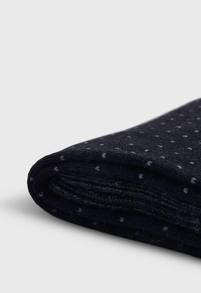 Paul Stuart Socks Wool Pindot Sock Black 8211 Men Paul Stuart Socks Wool Pindot Sock Black 8211 Men