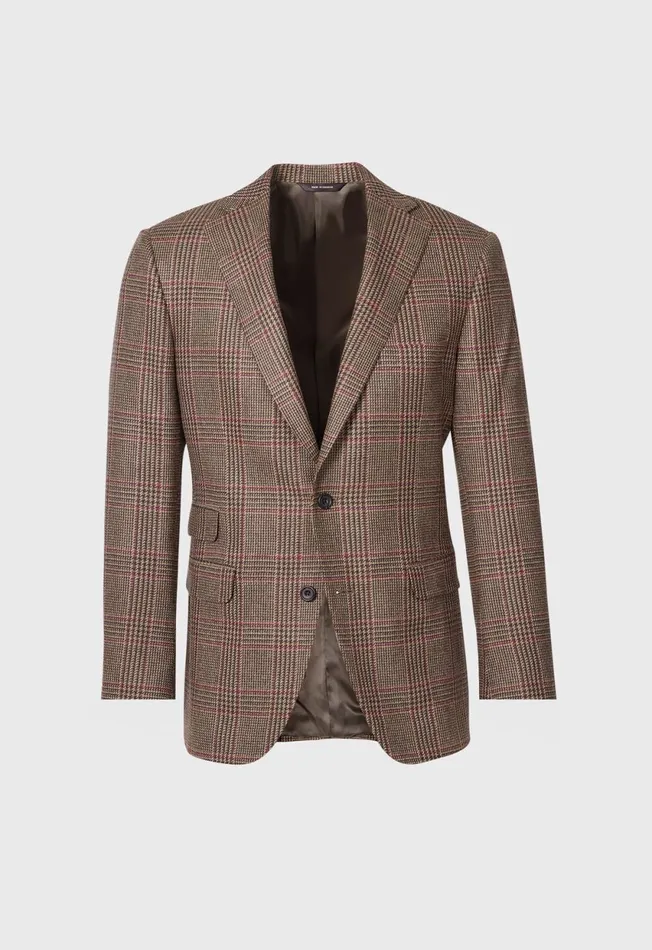 Paul Stuart Sport Jacket and Blazers Wool and Cashmere Plaid Paul Jacket Oliverust 8211 Men Paul Stuart Sport Jacket and Blazers Wool and Cashmere Plaid Paul Jacket Oliverust 8211 Men