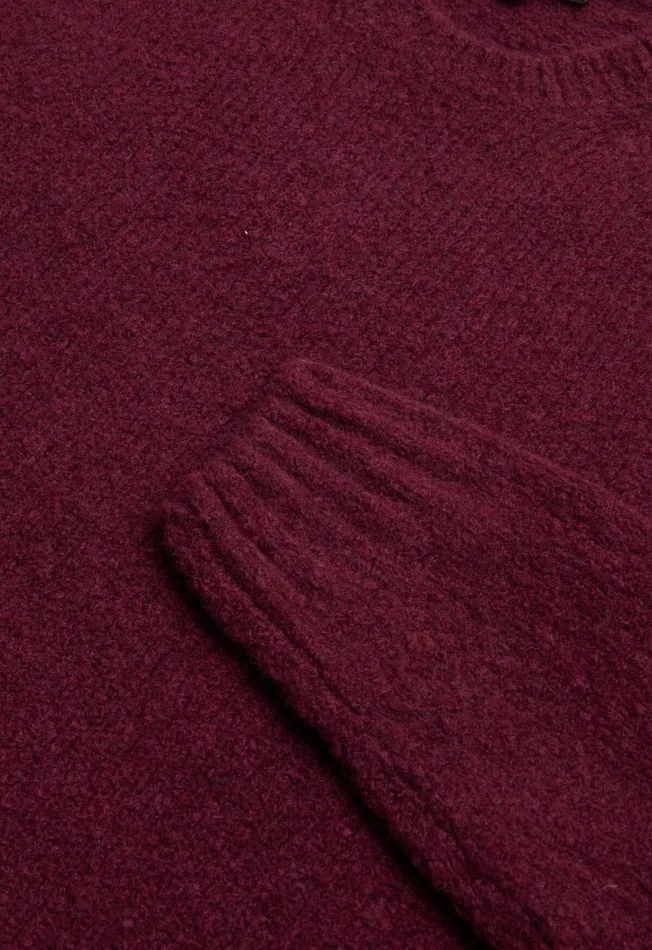 Paul Stuart Sweaters Boucl Knit Crewneck Sweater Burgundy 8211 Men Paul Stuart Sweaters Boucl Knit Crewneck Sweater Burgundy 8211 Men