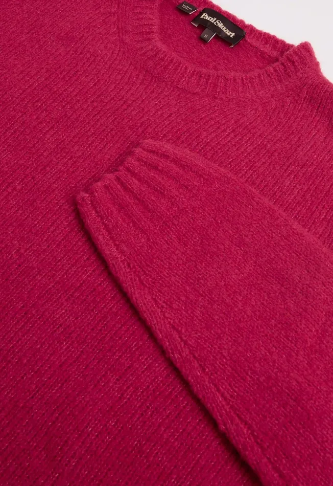 Paul Stuart Sweaters Boucle Crewneck Sweater Bright Blue 8211 Men Paul Stuart Sweaters Boucle Crewneck Sweater Bright Blue 8211 Men