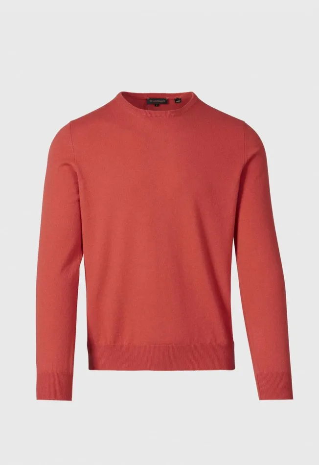 Paul Stuart Sweaters Cashmere Crewneck Sweater Bright Yellow 8211 Men