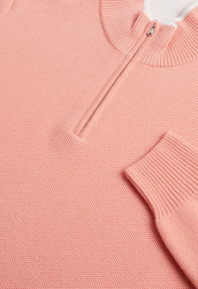 Paul Stuart Sweaters Cashmere Honeycomb Stitch Quarter Zip Sweater Lavender 8211 Men Paul Stuart Sweaters Cashmere Honeycomb Stitch Quarter Zip Sweater Lavender 8211 Men