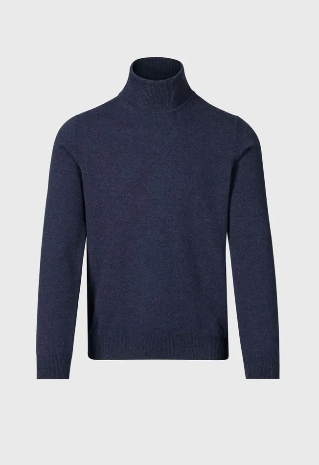 Paul Stuart Sweaters Cashmere Turtleneck Black 8211 Men