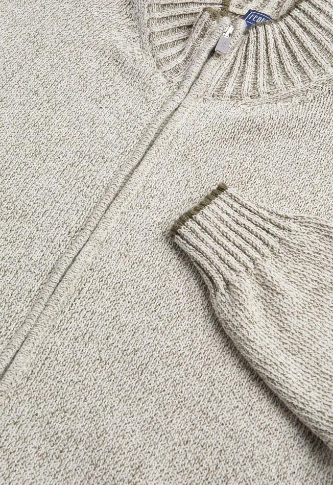 Paul Stuart Sweaters Cotton Moulin Zip Cardigan Dark Green 8211 Men Paul Stuart Sweaters Cotton Moulin Zip Cardigan Dark Green 8211 Men