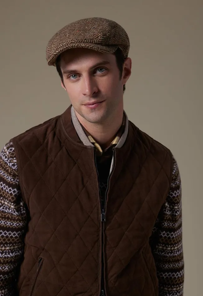 Paul Stuart Sweaters Wool and Cashmere Fair Isle VNeck Sweater Dark Brown 8211 Men Paul Stuart Sweaters Wool and Cashmere Fair Isle VNeck Sweater Dark Brown 8211 Men