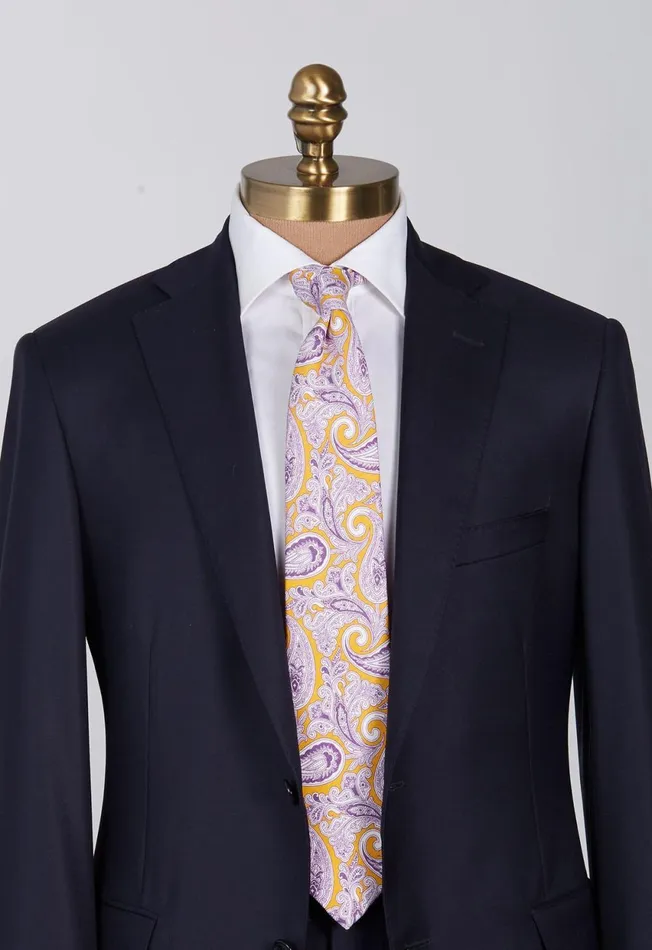 Paul Stuart Ties and Pocket Squares Silk and Linen Paisley Tie Lt Bluebrown 8211 Men Paul Stuart Ties and Pocket Squares Silk and Linen Paisley Tie Lt Bluebrown 8211 Men