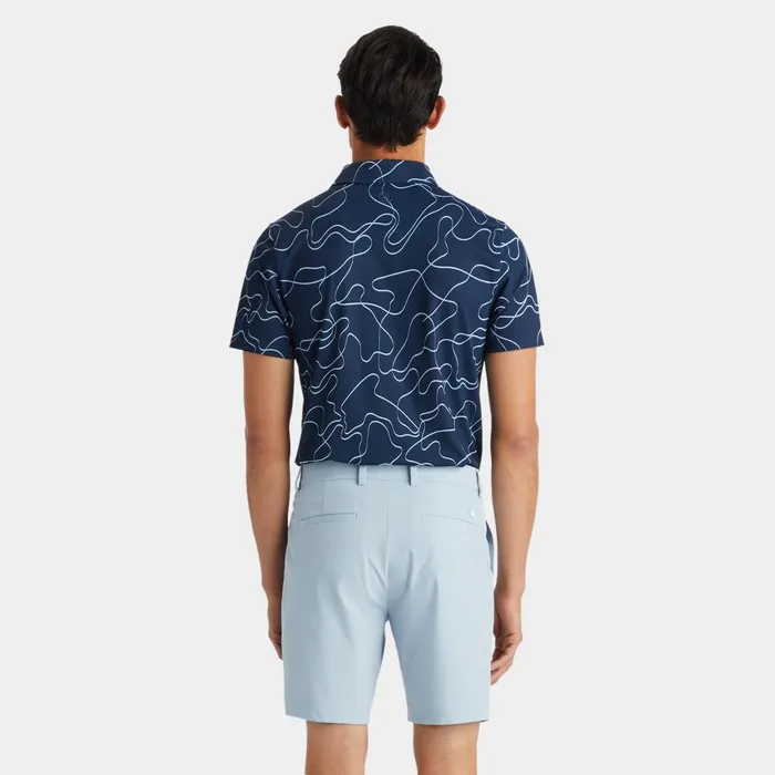 Pencil Tech Piqu Modern Spread Collar Polo Ink Men GFORE Tops