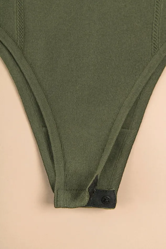 PIA Bodysuit Khaki Women Rouje Tshirts and Tank Tops