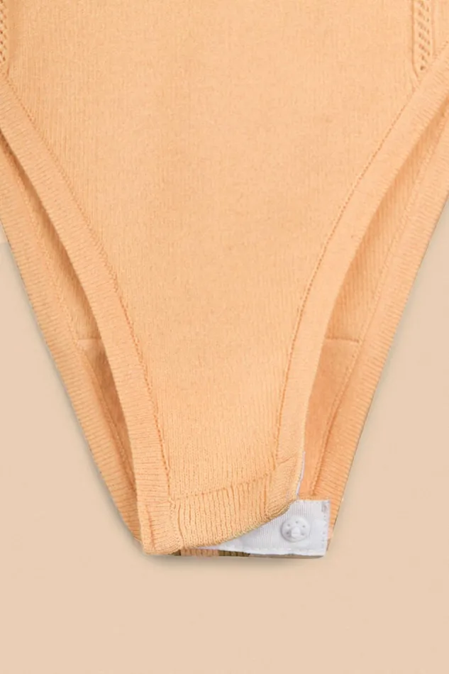 PIA Bodysuit Salmon Women Rouje Tshirts and Tank Tops