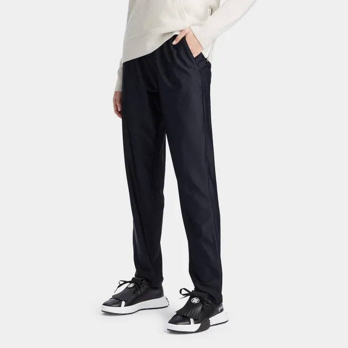 Relaxed Fit Tech Nylon Track Pant Onyx Women GFORE Bottoms