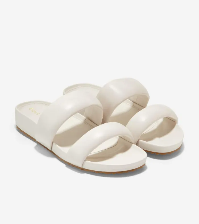 Sandals Women Cole Haan Mojave Double Band Slide Sandal Ivory Sandals Women Cole Haan Mojave Double Band Slide Sandal Ivory