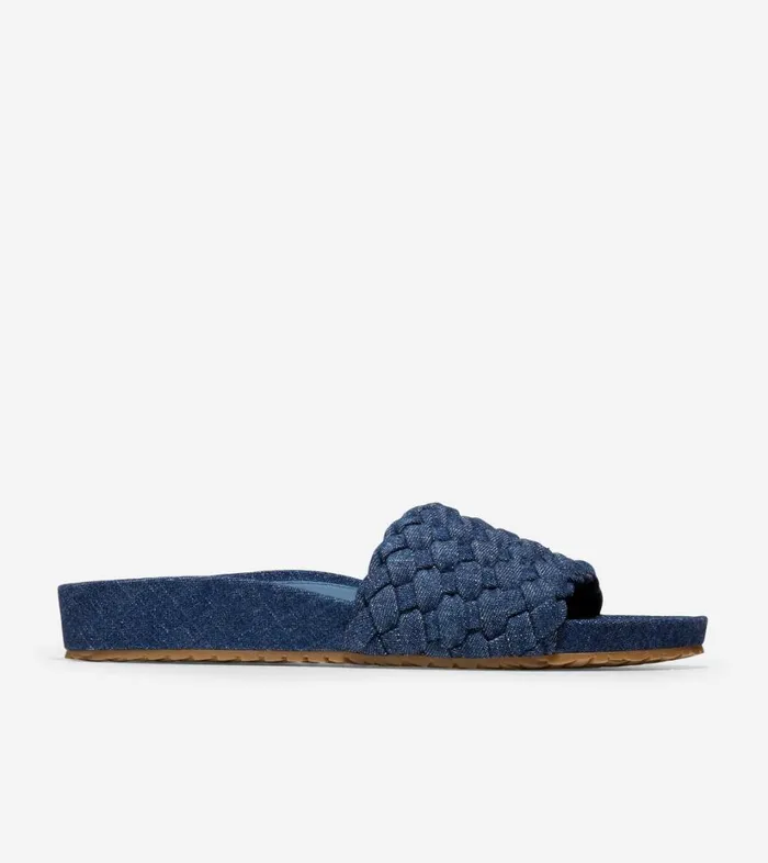 Sandals Women Cole Haan Mojave Slide Sandal Denim
