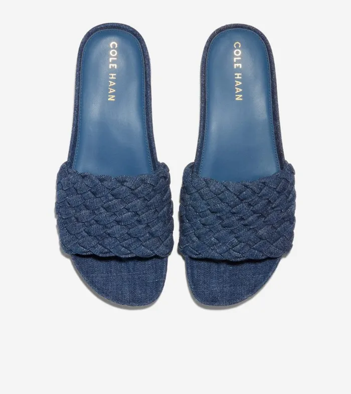 Sandals Women Cole Haan Mojave Slide Sandal Denim Sandals Women Cole Haan Mojave Slide Sandal Denim
