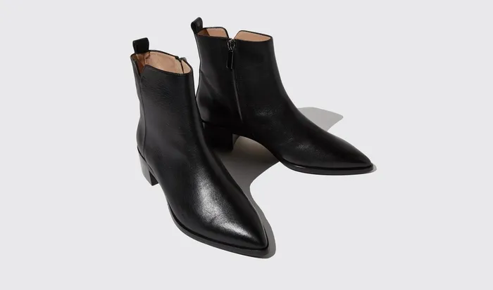 Scarosso Boots Alba Nera Black 8211 Calf 8211 Women