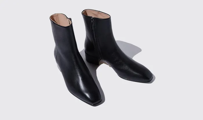 Scarosso Boots Ambra Nera Black 8211 Calf 8211 Women