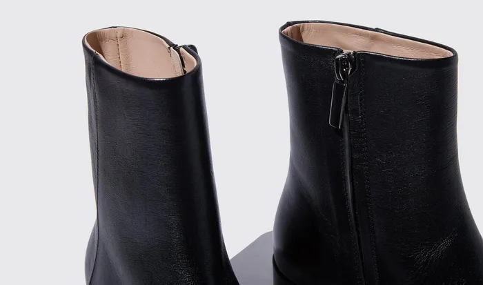 Scarosso Boots Ambra Nera Black 8211 Calf 8211 Women