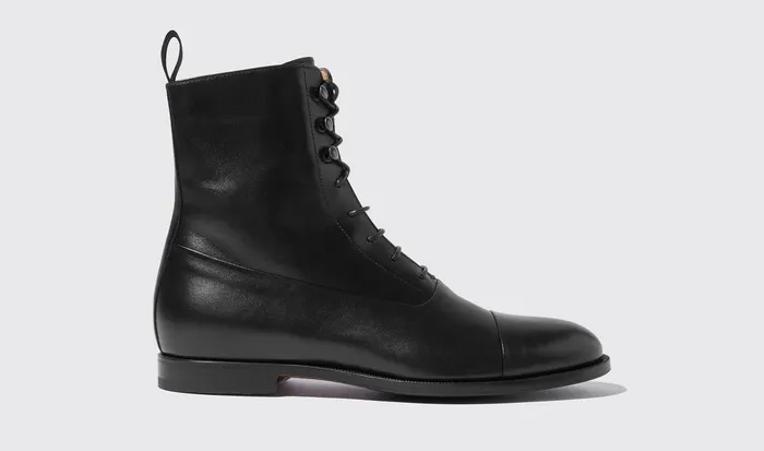 Scarosso Boots Archie Black Black 8211 Calf 8211 Men