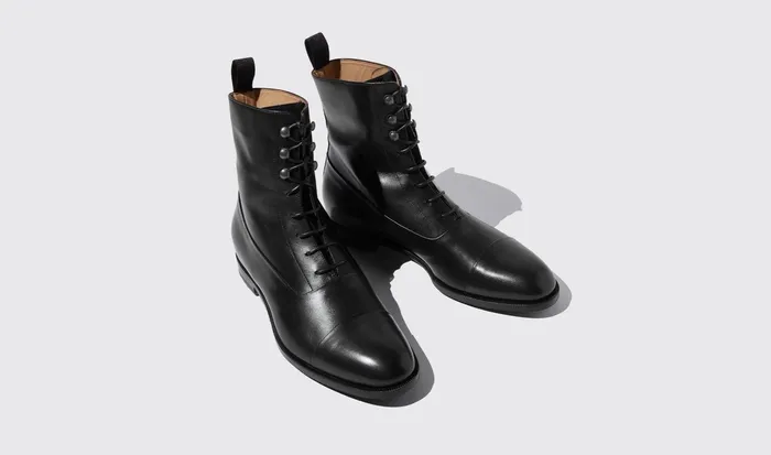 Scarosso Boots Archie Black Black 8211 Calf 8211 Men