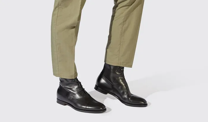 Scarosso Boots Archie Black Black 8211 Calf 8211 Men
