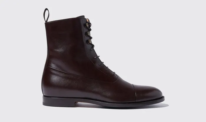 Scarosso Boots Archie Brown Brown 8211 Calf 8211 Men